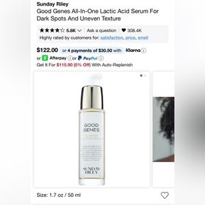 Sunday Riley’s Good Genes Serum
